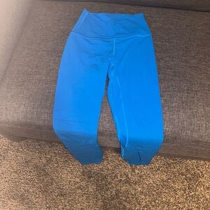 Blue lululemon leggings